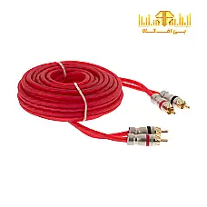 کابل RCA دوکاناله برث ساند مدل BS-R10-OFC - قرمز - دوم