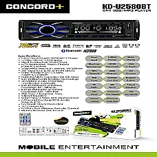 ضبط کنکورد پلاس مدل KD-U2580BT - دوم