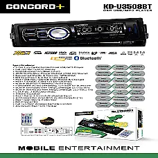 ضبط کنکورد پلاس مدل KD-U3508BT - دوم
