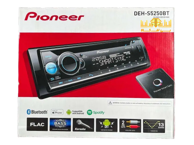 ضبط پایونیر مدل DEH-S5250BT